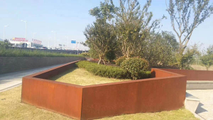 瑞安耐候钢挡土墙